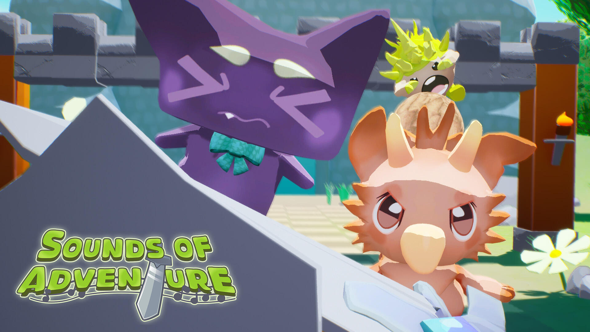 Sounds of Adventure Completed Project VR Rhythm Game Demo Unreal Engine, PC VR + Tracking Hardware